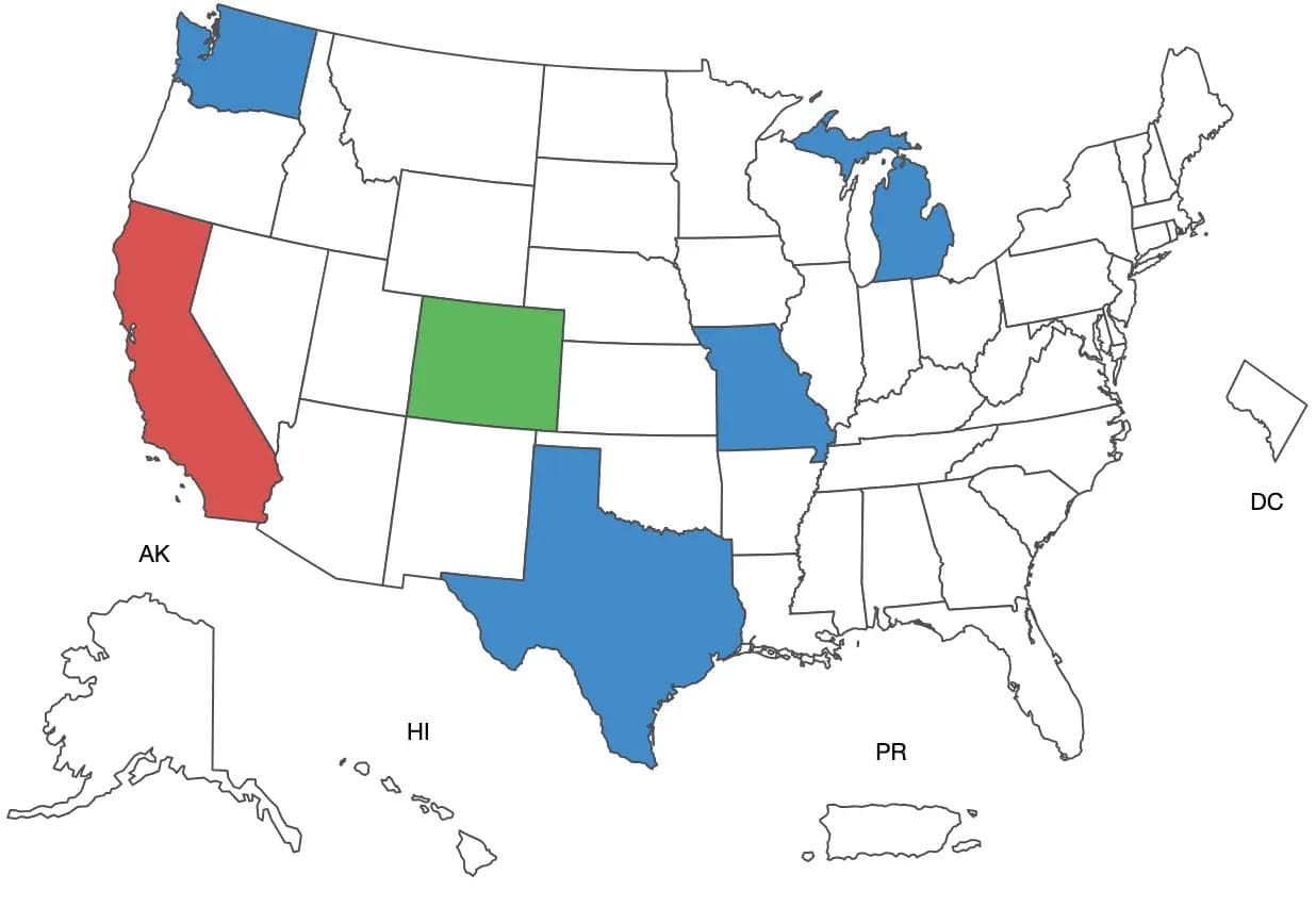 avian CDC cases in the United States