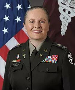 Col. Stephanie Mont, commander of Womack Army Medical Center