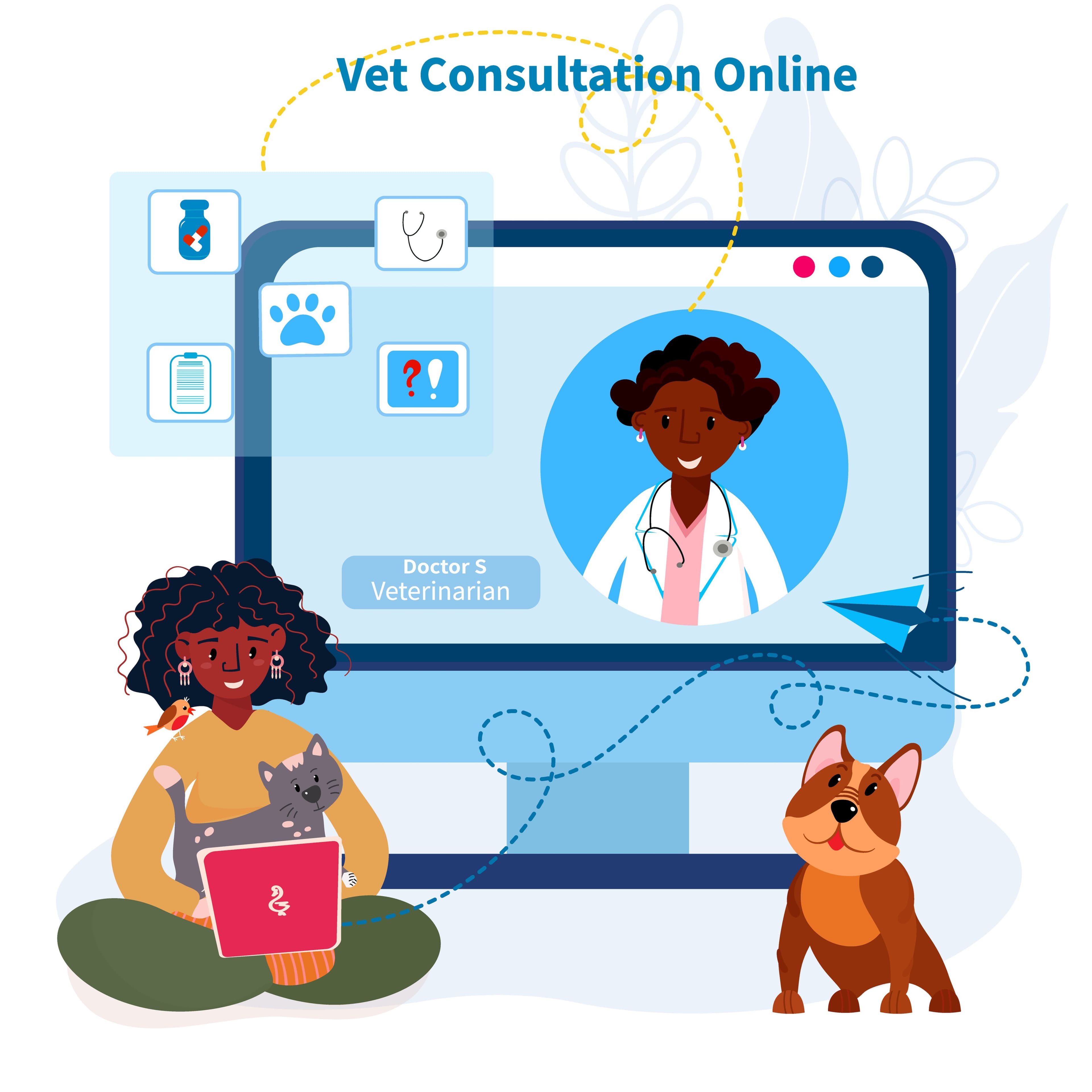 Veterinary telemedicine platform partners with pet health device startup 