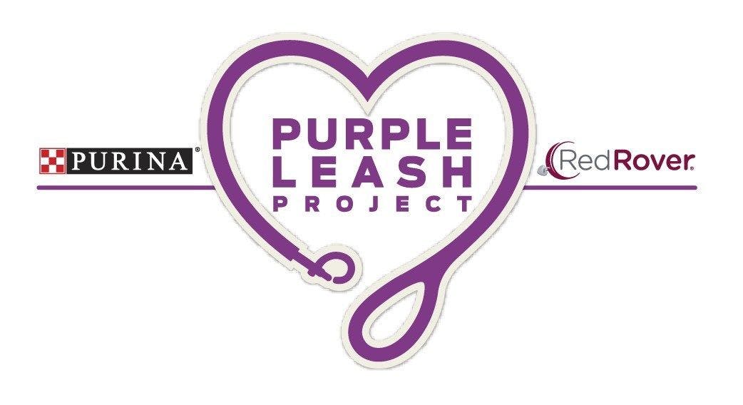 Purina and RedRover award 4 new Purple Leash Project grants 