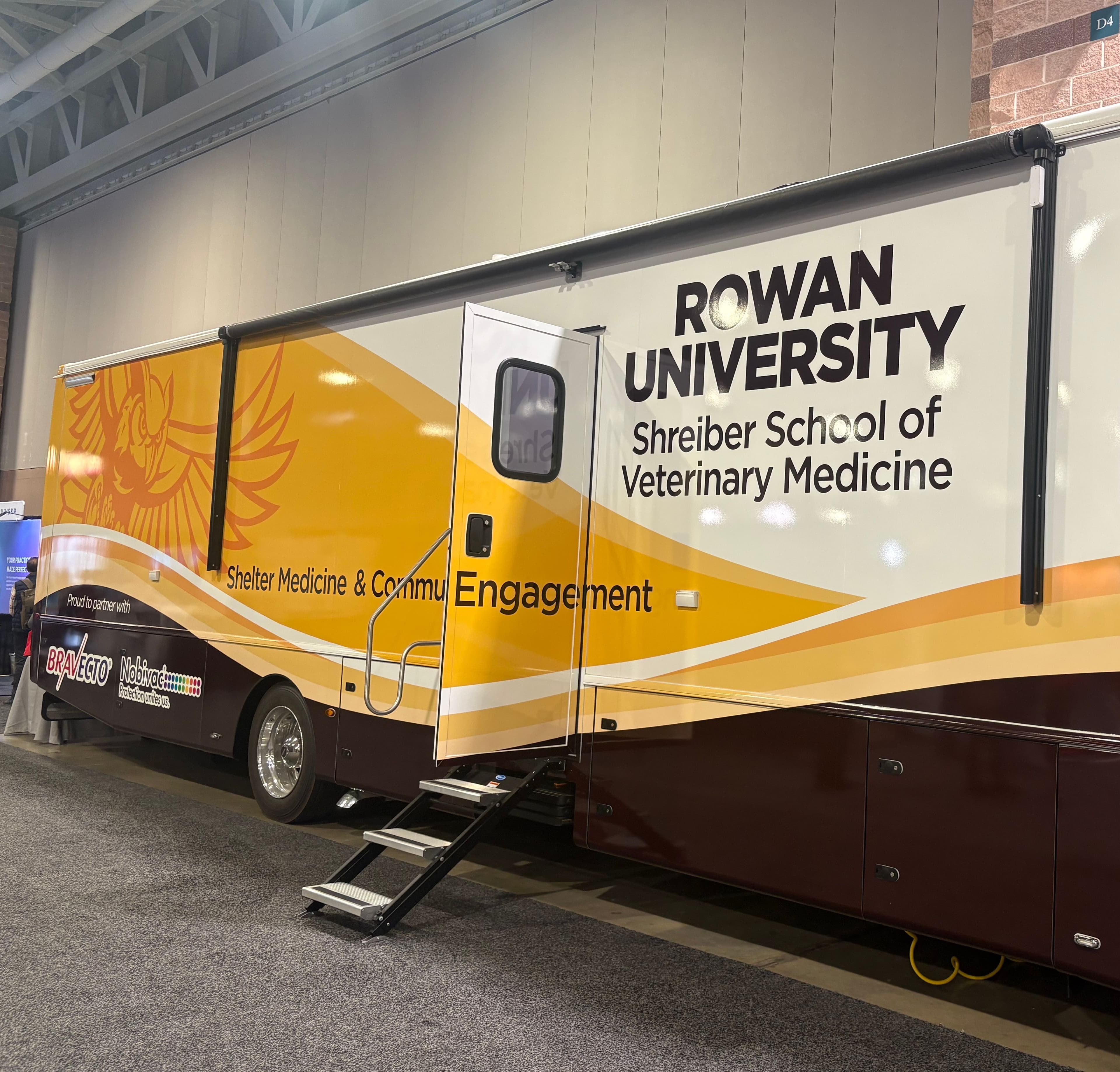 Rowan University mobile veterinary services unit