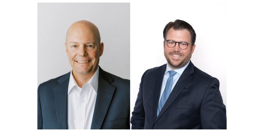 Cade Culver, chief growth and transformation officer, Alphia; Jack Reid, chief people officer, Alphia. (Photo courtesy of Alphia and Business Wire)